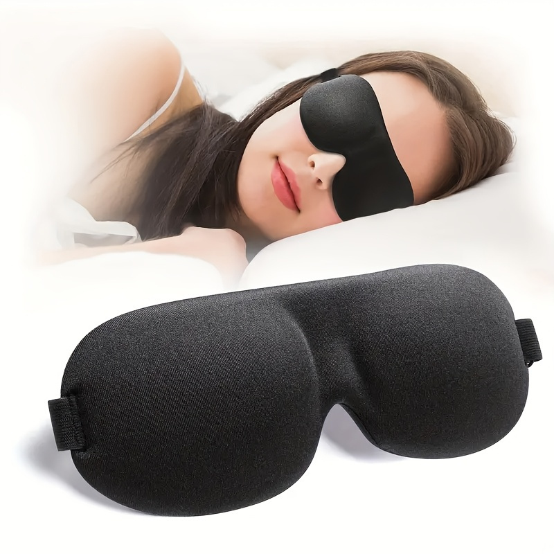 Super Soft 3D Silk Sleeping Ey - Men Accessories For Travel avaliação e preço