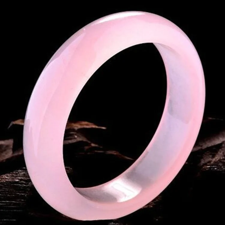 Genuine Natural Pink Jade Bang - Men Accessories Style avaliação e preço