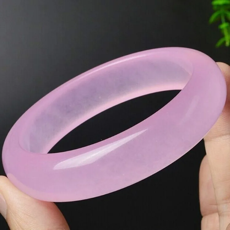 Genuine Natural Pink Jade Bang - Men Accessories Style avaliação e preço