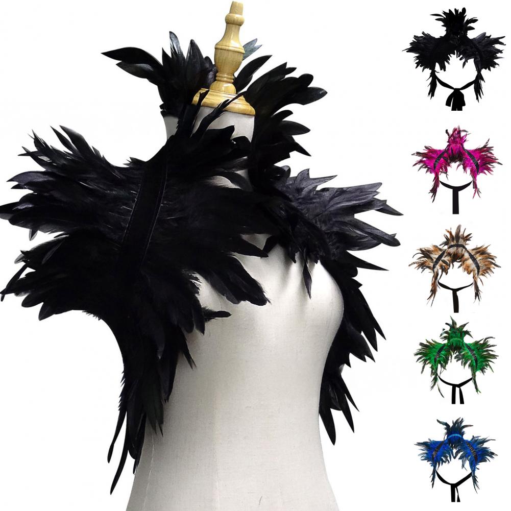 Cape Collar Layered Feather Go - Mens Accessories Style avaliação e preço