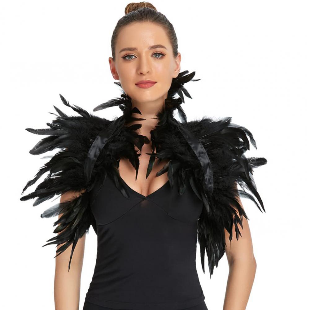 Cape Collar Layered Feather Go - Mens Accessories Style avaliação e preço