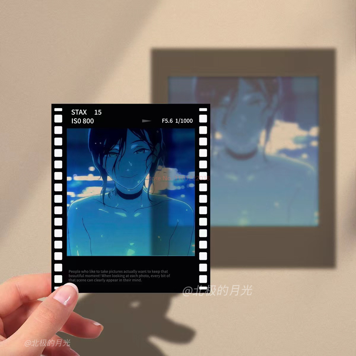 Chainsaw Man Reze Arc Polaroid - Men Accessories Style avaliação e preço
