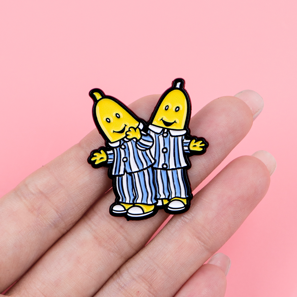 Funny Pajama Banana Man Enamel - Lapel Pin Enamel avaliação e preço