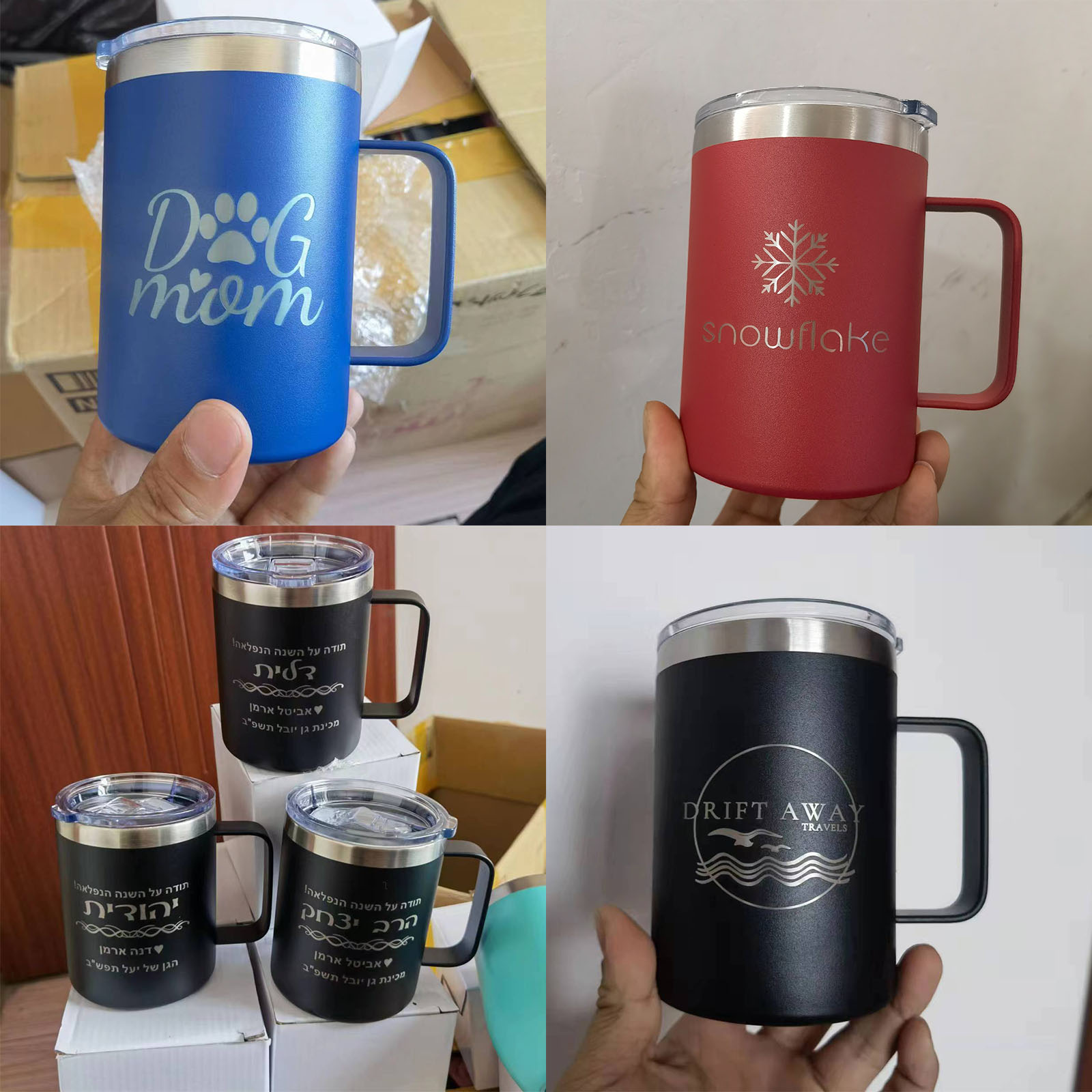 16oz Stainless Steel Insulated - Flask Stainless Steel avaliação e preço