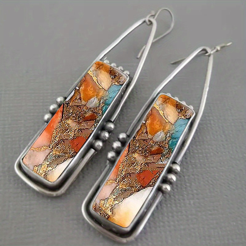 2PCS Retro Bohemian Earrings I - Men Accessories Aesthetic avaliação e preço