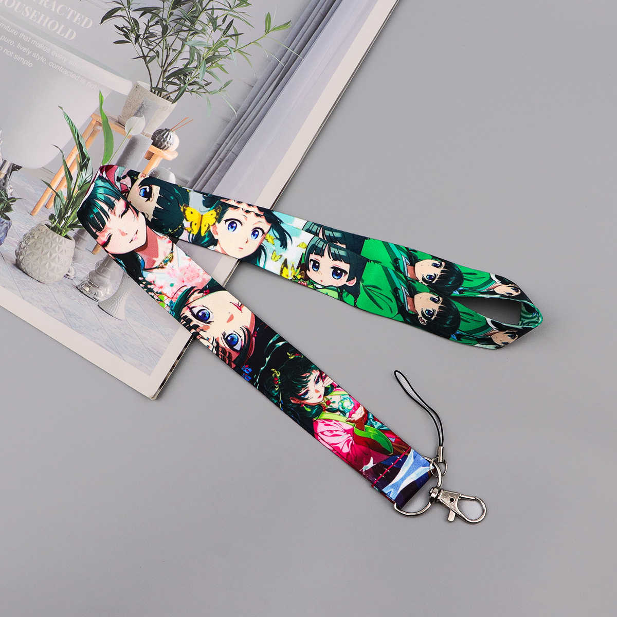 Cute Anime Girl Lanyard Neck S - Men Accessories For Travel avaliação e preço
