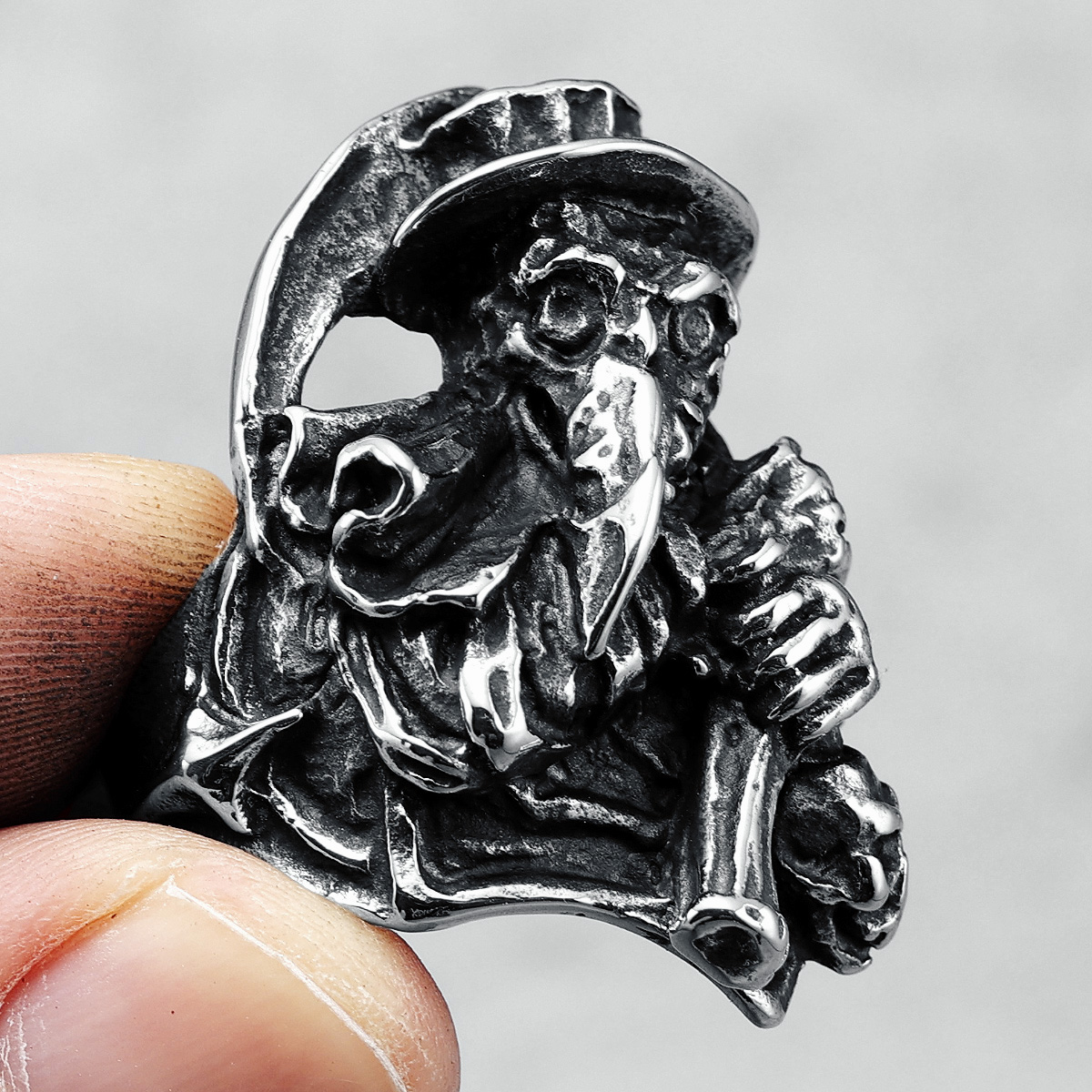 Raven Scythe Men Rings 316L St - Men'S Accessories Best avaliação e preço