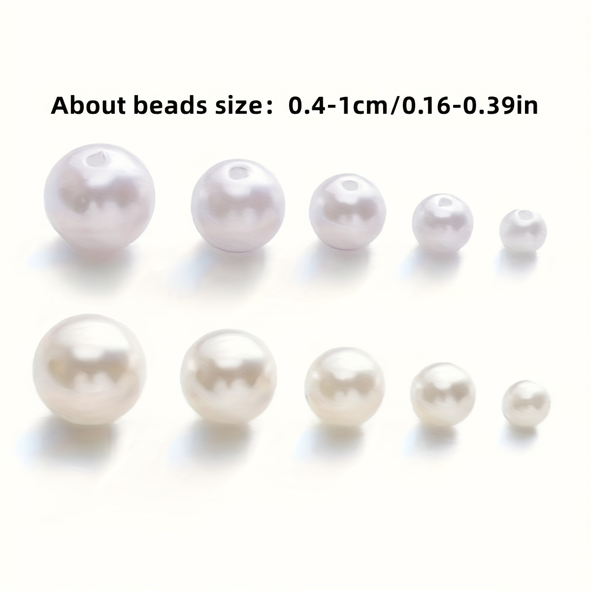 1388pcs 4/6/8/10mm  Black, whi - Men Accessories Necklace avaliação e preço
