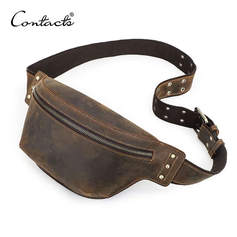 CONTACT'S Genuine Leather Wais - Men Accessories For Travel avaliação e preço
