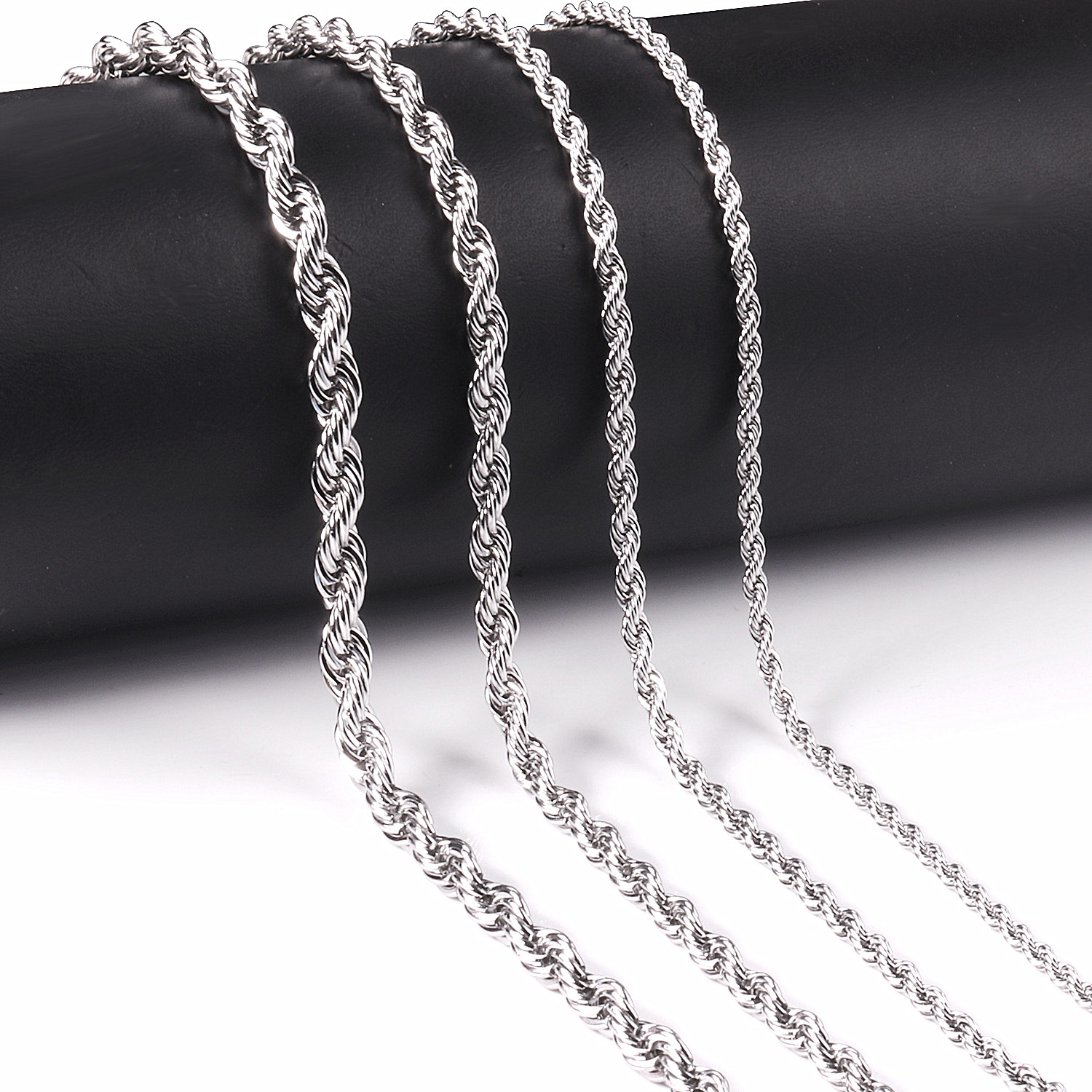 LUXUSTEEL 1pcs 2mm 3mm 4mm 5mm - Men Accessories Singapore avaliação e preço