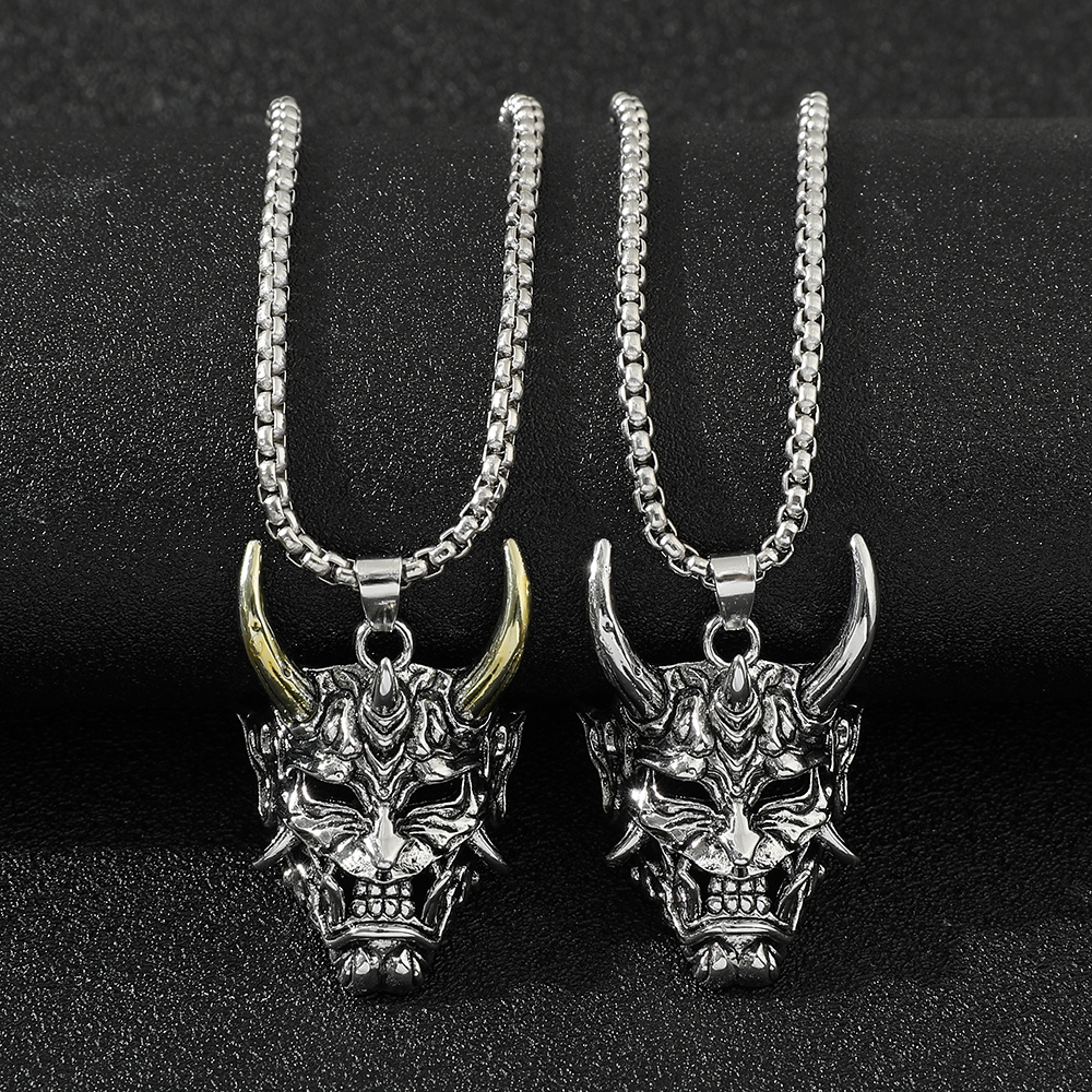 Handsome Rascal Ghost Mask Pen - Men Accessories Necklace avaliação e preço
