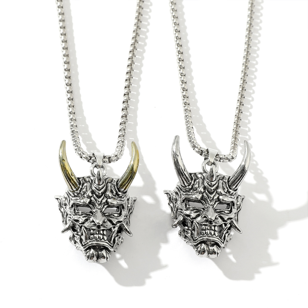 Handsome Rascal Ghost Mask Pen - Men Accessories Necklace avaliação e preço