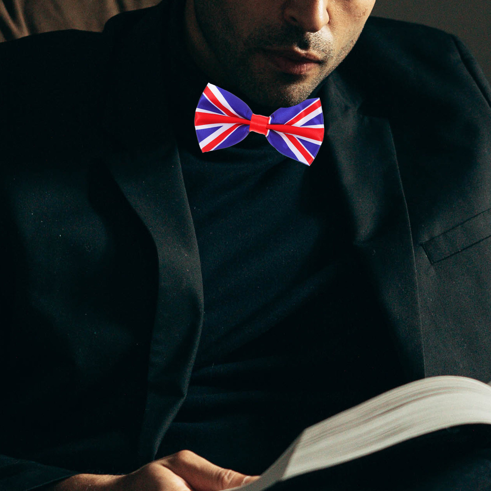 Men Uk Flag Bowtie Novelty Big - Men'S Accessories Uk avaliação e preço