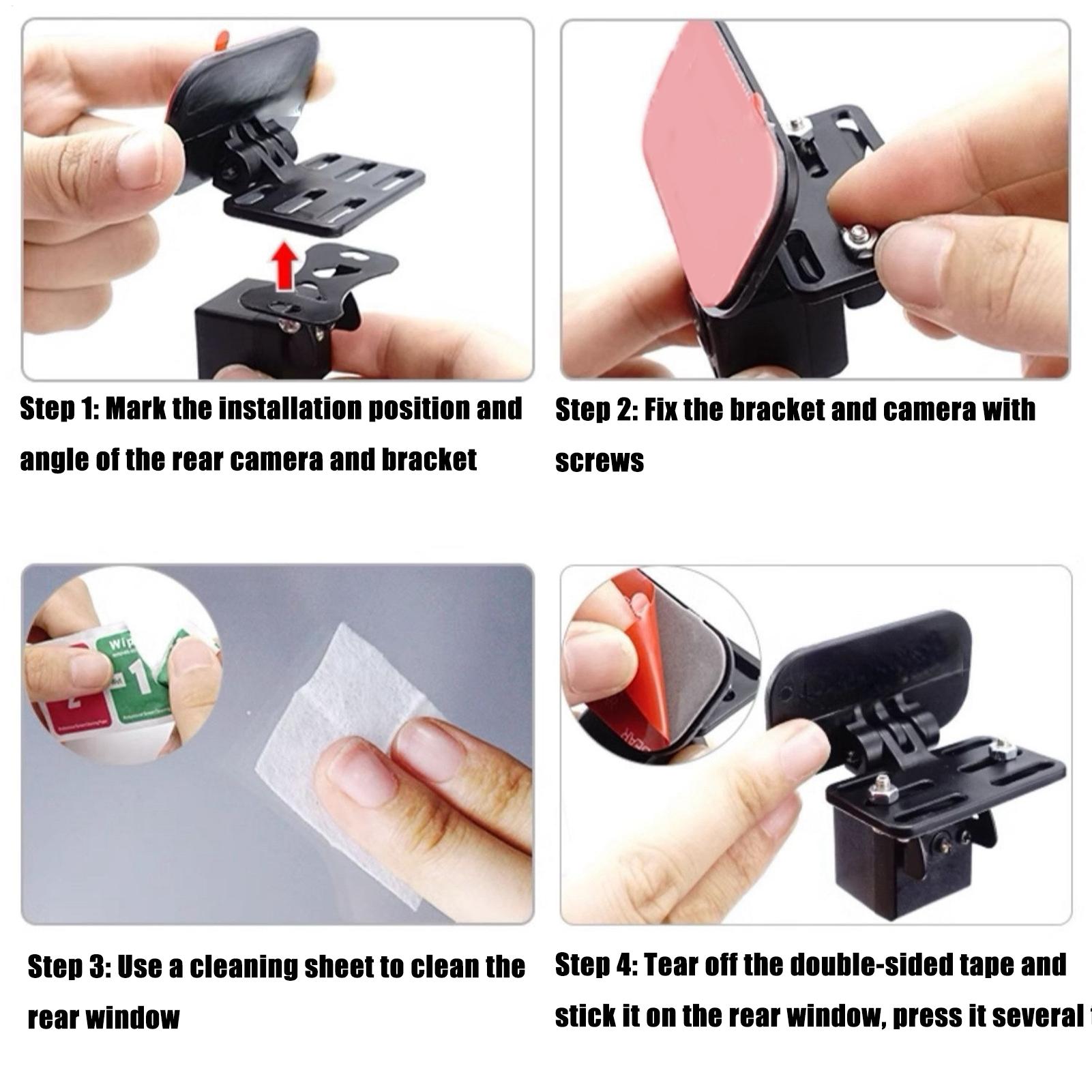 Rear Dash Cam Window Mount Sta - Men Accessories For Travel avaliação e preço