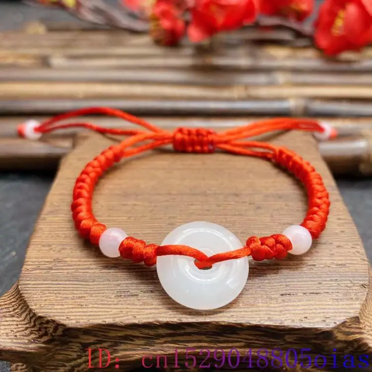 Real Jade Donut Bracelet Agate - Men Accessories Style avaliação e preço