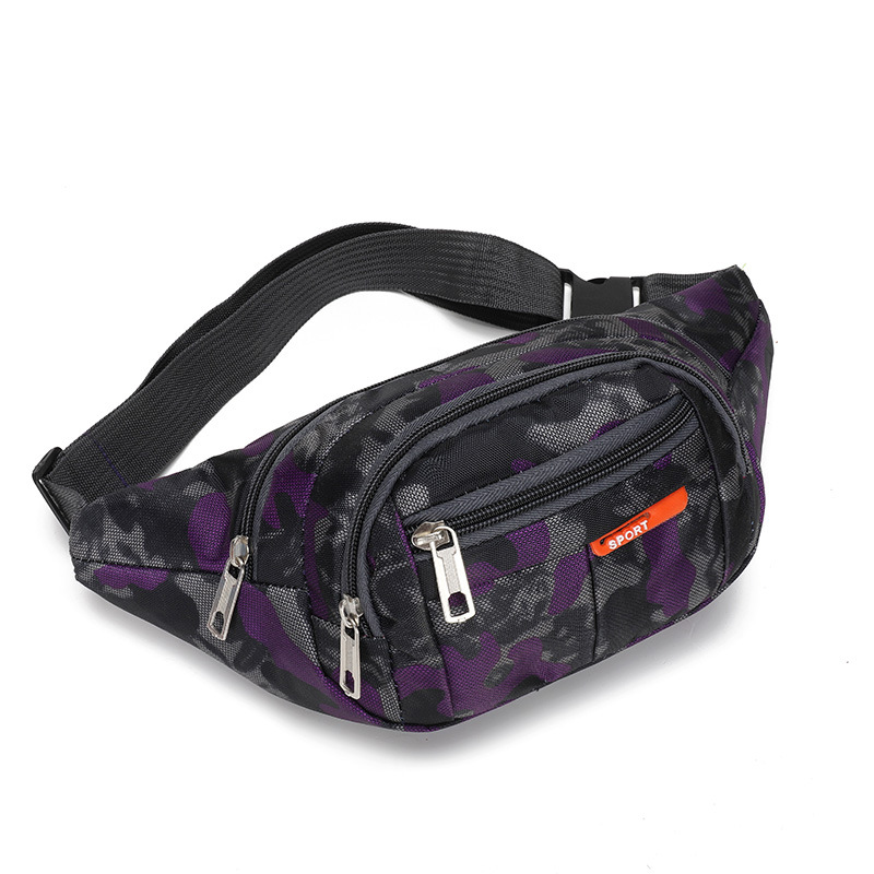 Camouflage Print Men Waist Bag - Men Accessories For Travel avaliação e preço