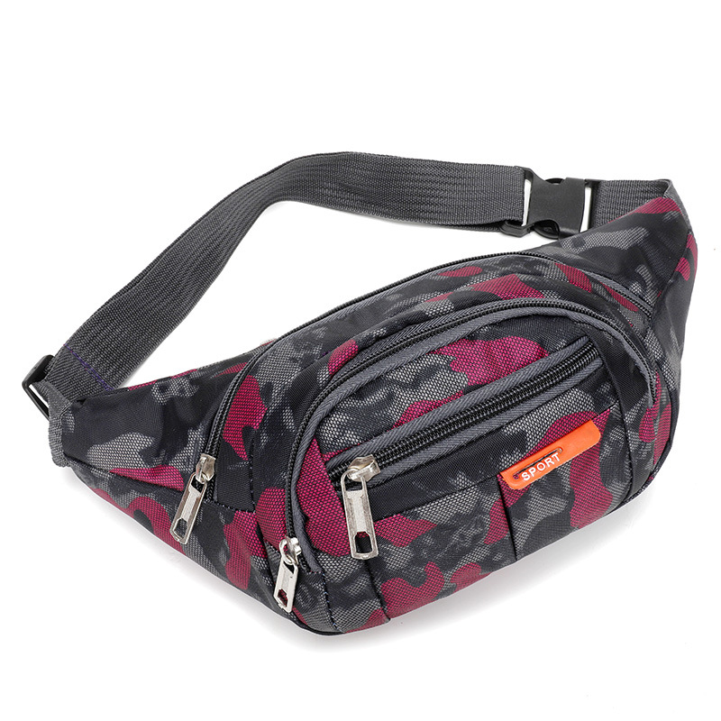 Camouflage Print Men Waist Bag - Men Accessories For Travel avaliação e preço