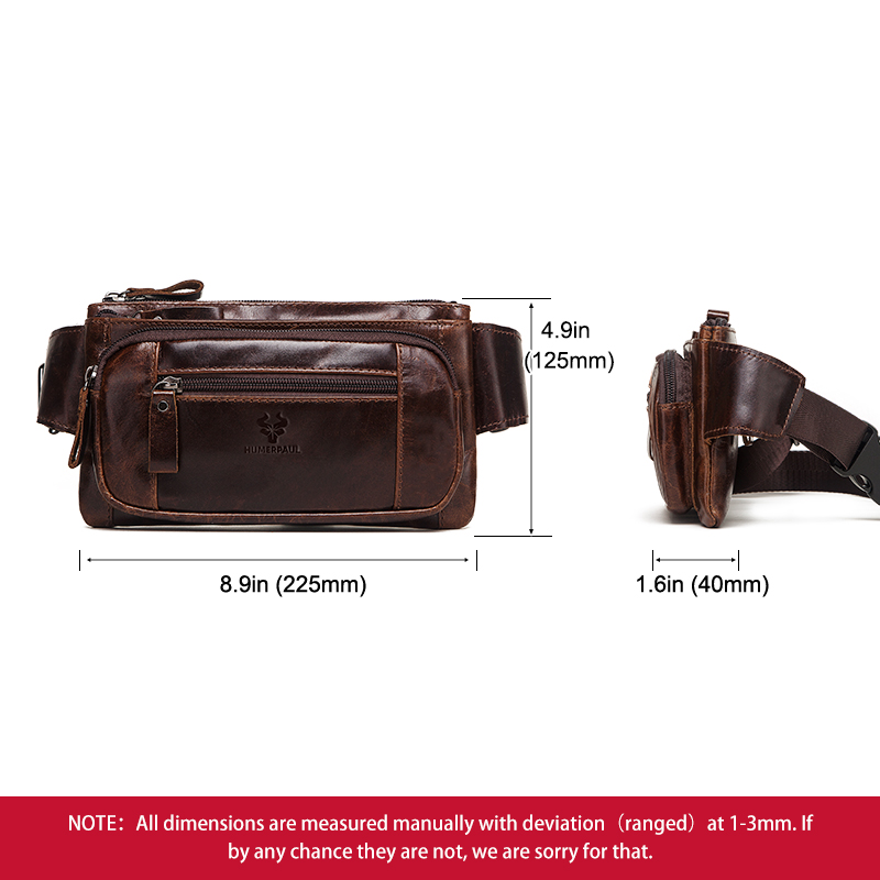 HUMERPAUL Men's Waist Fanny Pa - Men Accessories For Travel avaliação e preço