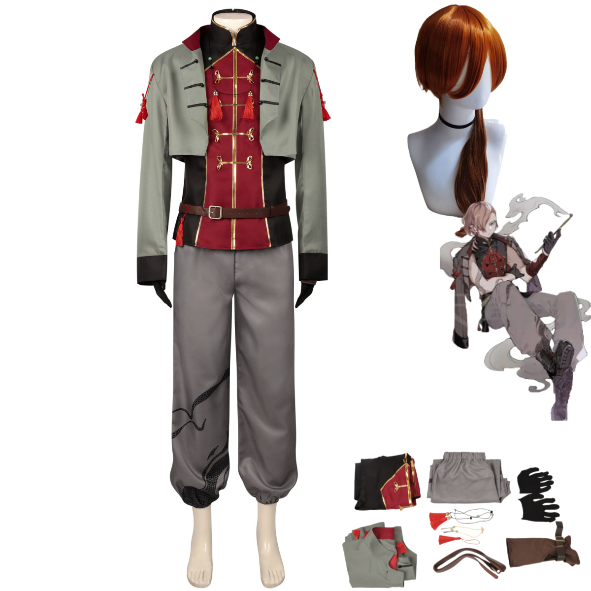 Anime Bungo Stray Dogs Nakahar - Men Accessories Necklace avaliação e preço