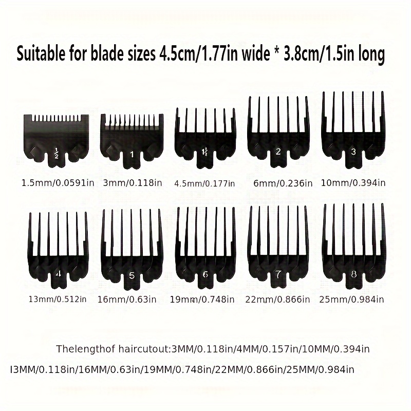 10Pcs Black Plastic Hair Clipp - Men Accessories Guide avaliação e preço