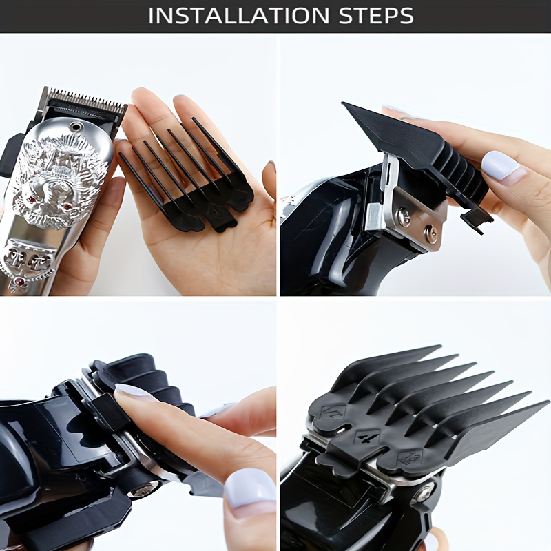 10Pcs Black Plastic Hair Clipp - Men Accessories Guide avaliação e preço