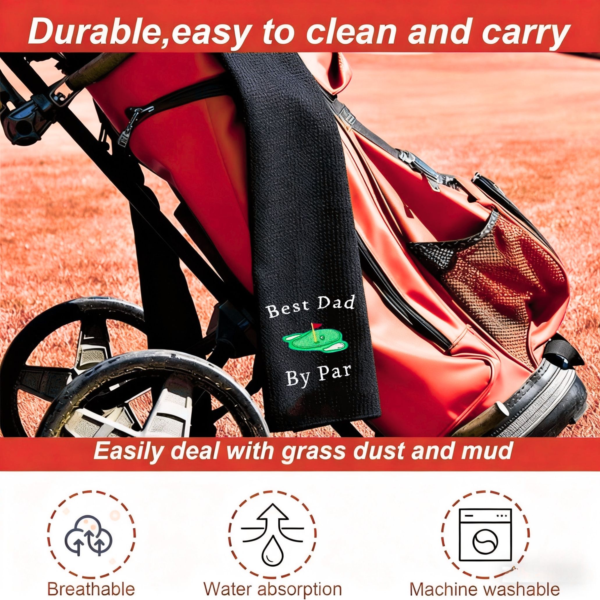 Best Dad Microfiber Premium Go - Men'S Accessories Best avaliação e preço