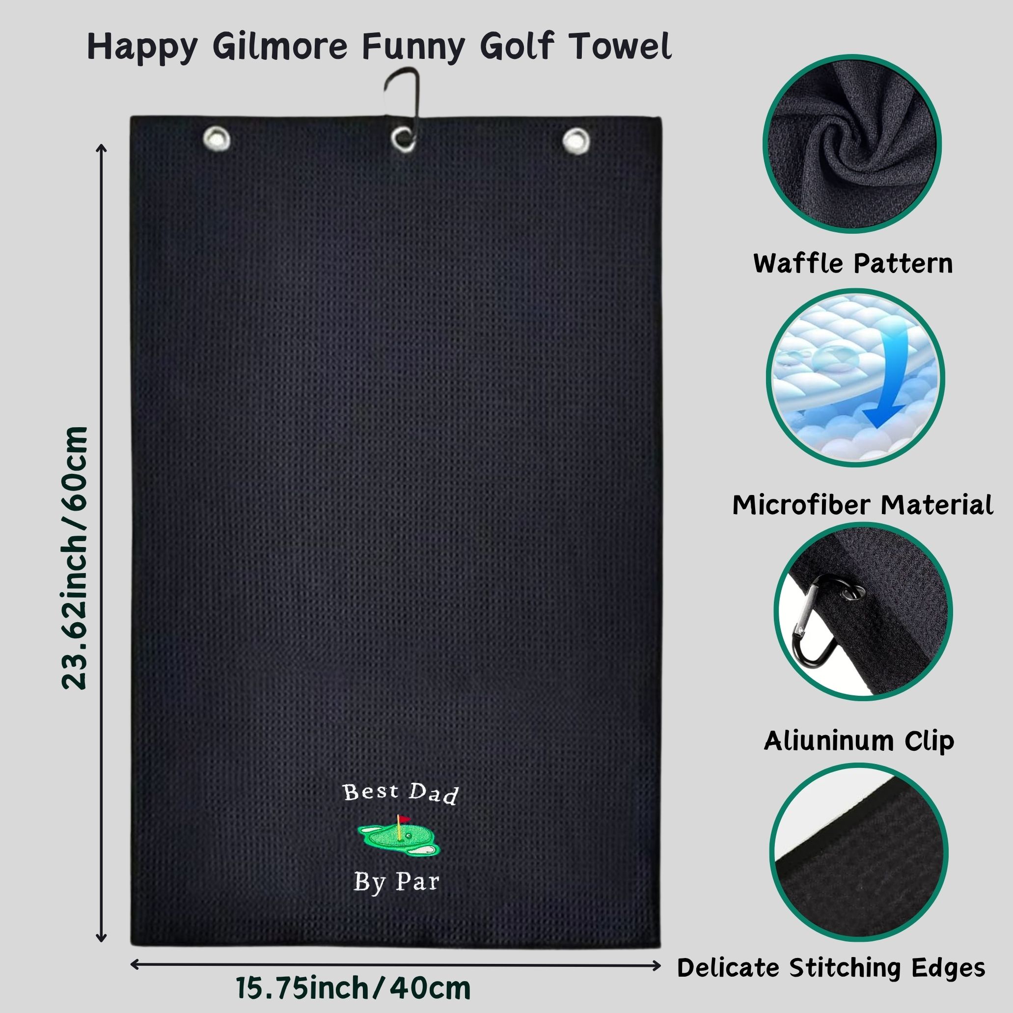 Best Dad Microfiber Premium Go - Men'S Accessories Best avaliação e preço