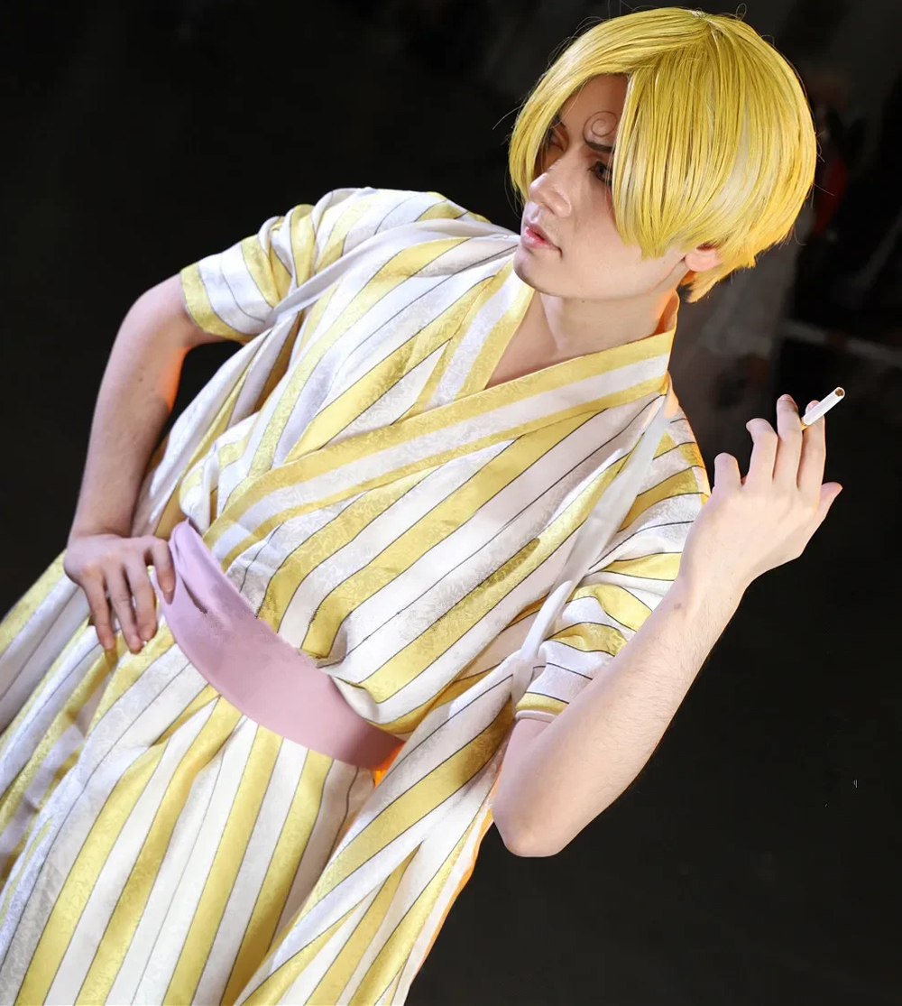 Anime Wano Country Vinsmoke Ma - Men'S Kimono Accessories avaliação e preço