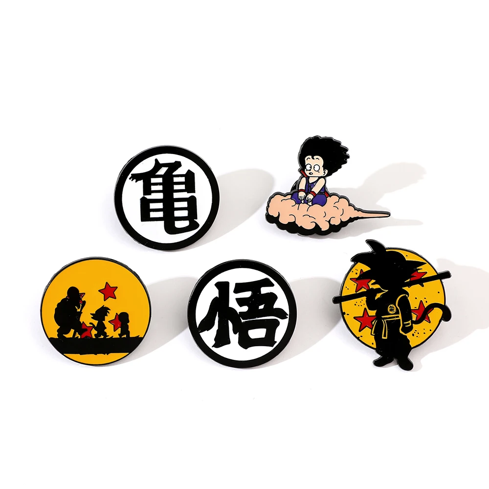 6 Pcs Hot Blooded Anime Brooch - Lapel Pin Enamel avaliação e preço