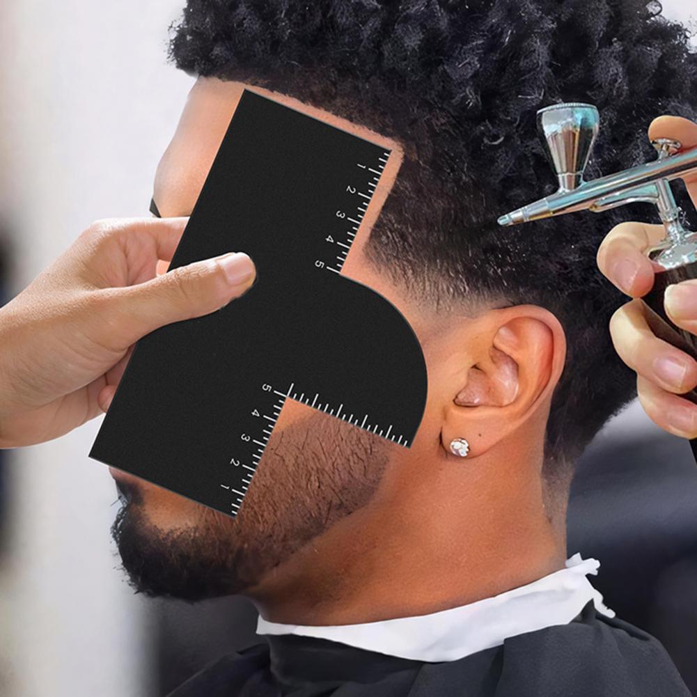 1/2Pcs Men Hair Styling Templa - Men Accessories Guide avaliação e preço