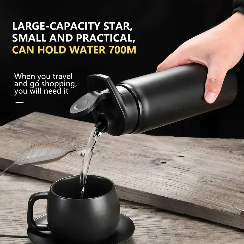 1-3PCS Stylish Portable Stainl - Flask Stainless Steel avaliação e preço