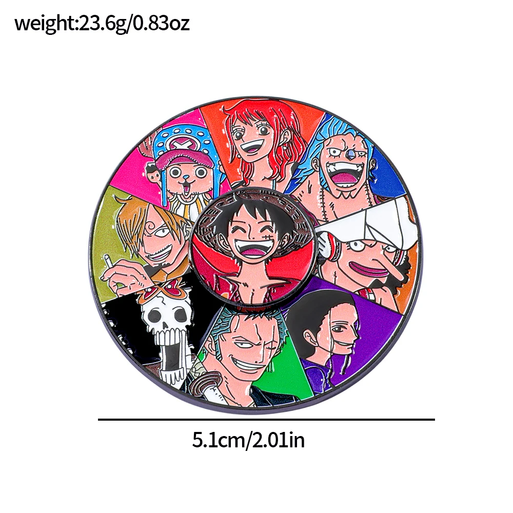 3 Pcs Anime One Piece Brooch L - Lapel Pin Enamel avaliação e preço